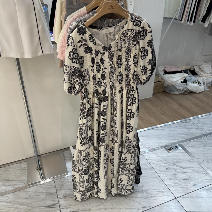 ABLESTUDIO韓國東大門直郵女士新品熱賣推薦時尚26春夏連衣裙ABLESTUDIO連衣裙圖色1