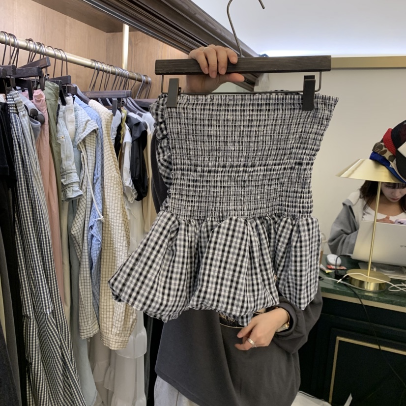 VIRKIN韓國直郵實拍女士新款人氣時尚職業休閑推薦吊帶背心VIRKIN吊帶/背心