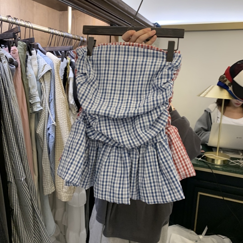 VIRKIN韓國直郵實拍女士新款人氣時尚職業休閑推薦吊帶背心VIRKIN吊帶/背心圖色1