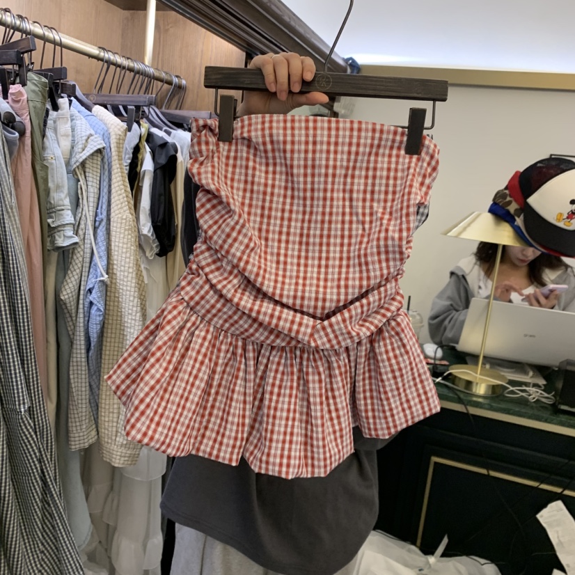 VIRKIN韓國直郵實拍女士新款人氣時尚職業休閑推薦吊帶背心VIRKIN吊帶/背心圖色2