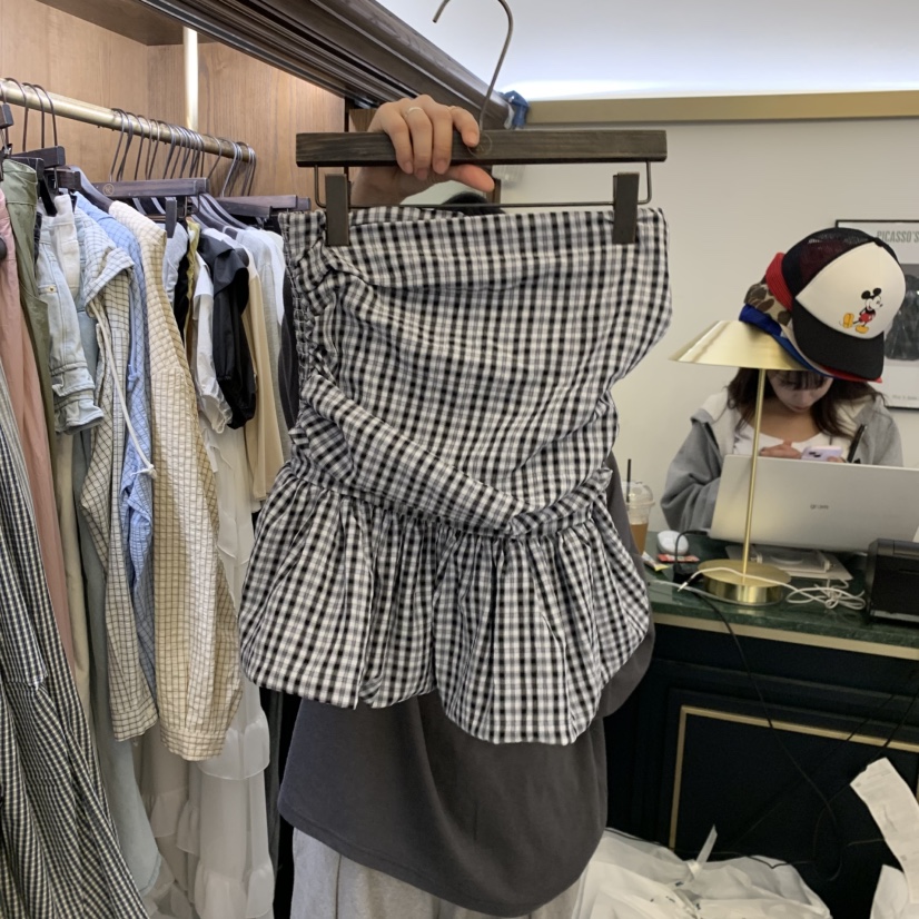 VIRKIN韓國直郵實拍女士新款人氣時尚職業休閑推薦吊帶背心VIRKIN吊帶/背心圖色3