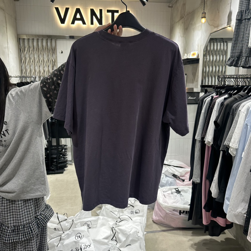 VANTA韓國東大門代購女士新款26春夏休閑職業時尚T恤復古VANTAT恤