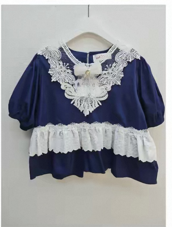 REDPIG韓國東大門代購女士新品時尚26春夏休閑襯衫蕾絲衫Red Pig襯衫/蕾絲衫圖色3