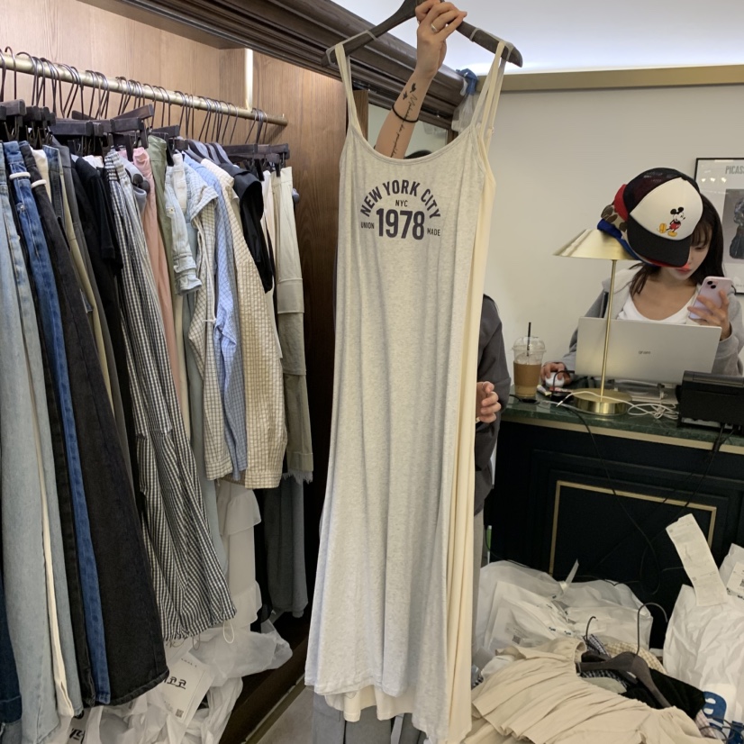 VIRKIN韓國直郵女裝新款熱賣26春夏職業人氣時尚休閑連衣裙VIRKIN連衣裙圖色4