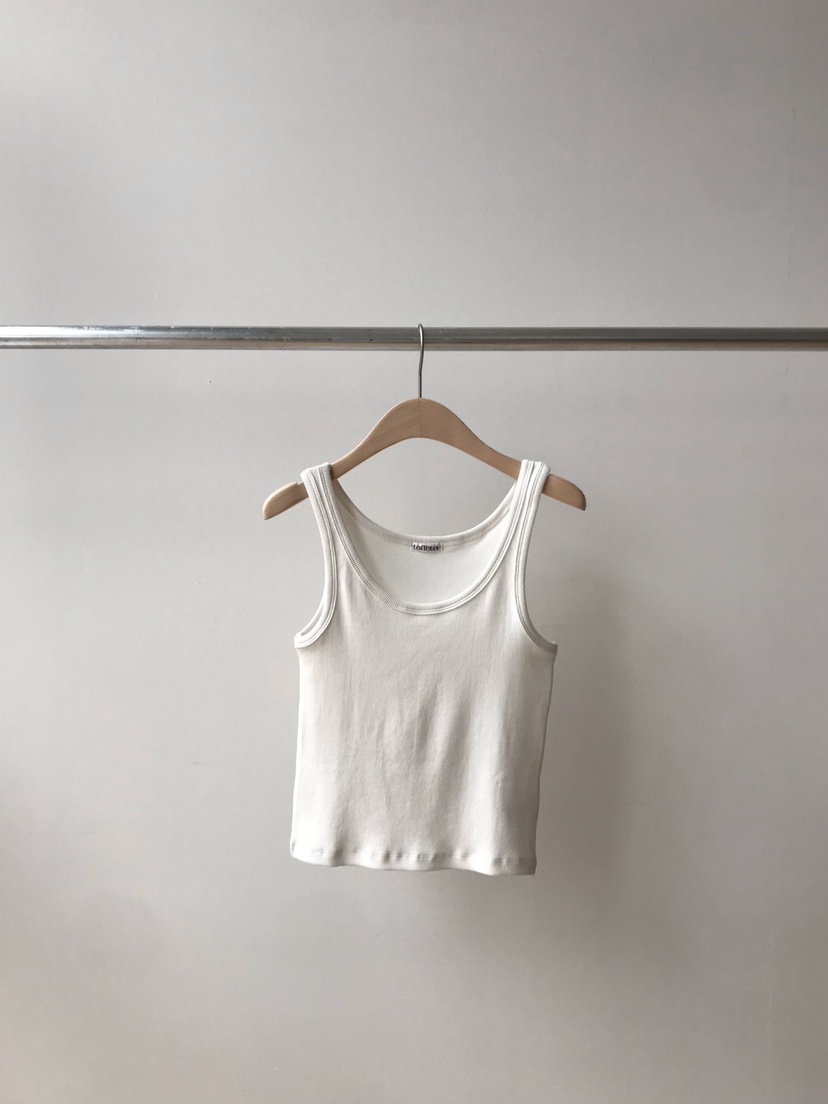 TAFFETA/MURET韓國直郵女裝新款職業人氣時尚吊帶背心羅紋TAFFETA/MURET吊帶/背心圖色2