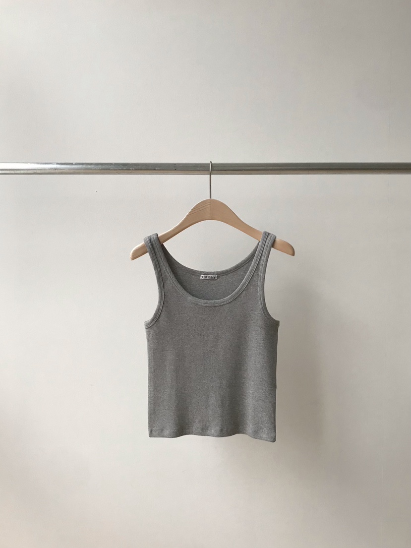 TAFFETA/MURET韓國直郵女裝新款職業人氣時尚吊帶背心羅紋TAFFETA/MURET吊帶/背心圖色3