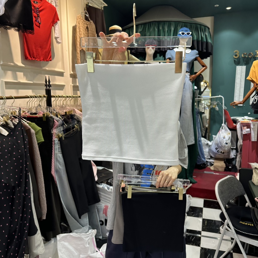 3COLOR韓國東大門代購女裝新品26春夏吊帶背心Three color吊帶/背心圖色1