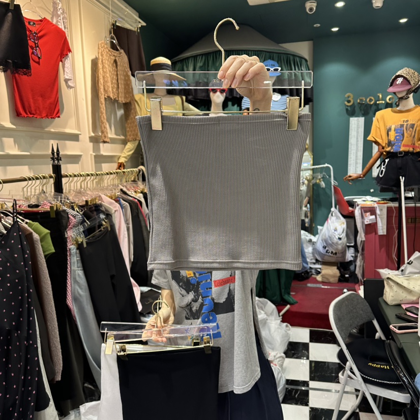 3COLOR韓國東大門代購女裝新品26春夏吊帶背心Three color吊帶/背心圖色2