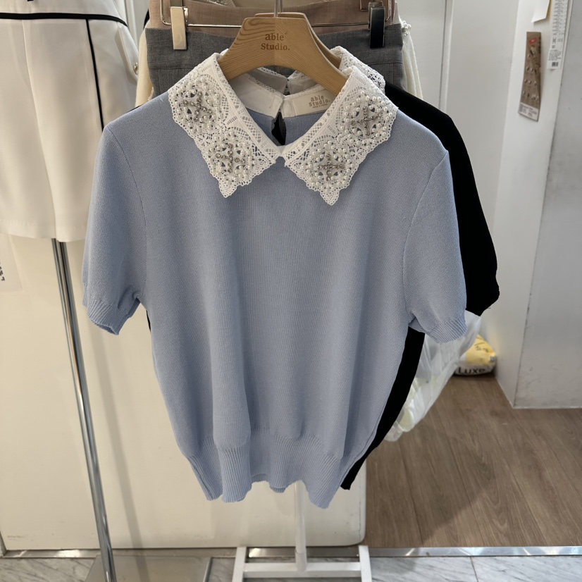 ABLESTUDIO韓國直郵女裝新款推薦休閑職業人氣時尚針織衫ABLESTUDIO針織衫圖色2