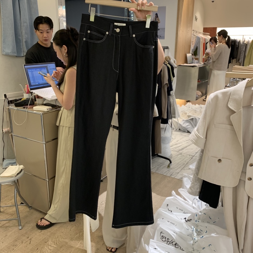 W AND J韓國直郵女裝新款人氣時尚熱賣休閑26春夏休閑褲W AND J休閑褲圖色1