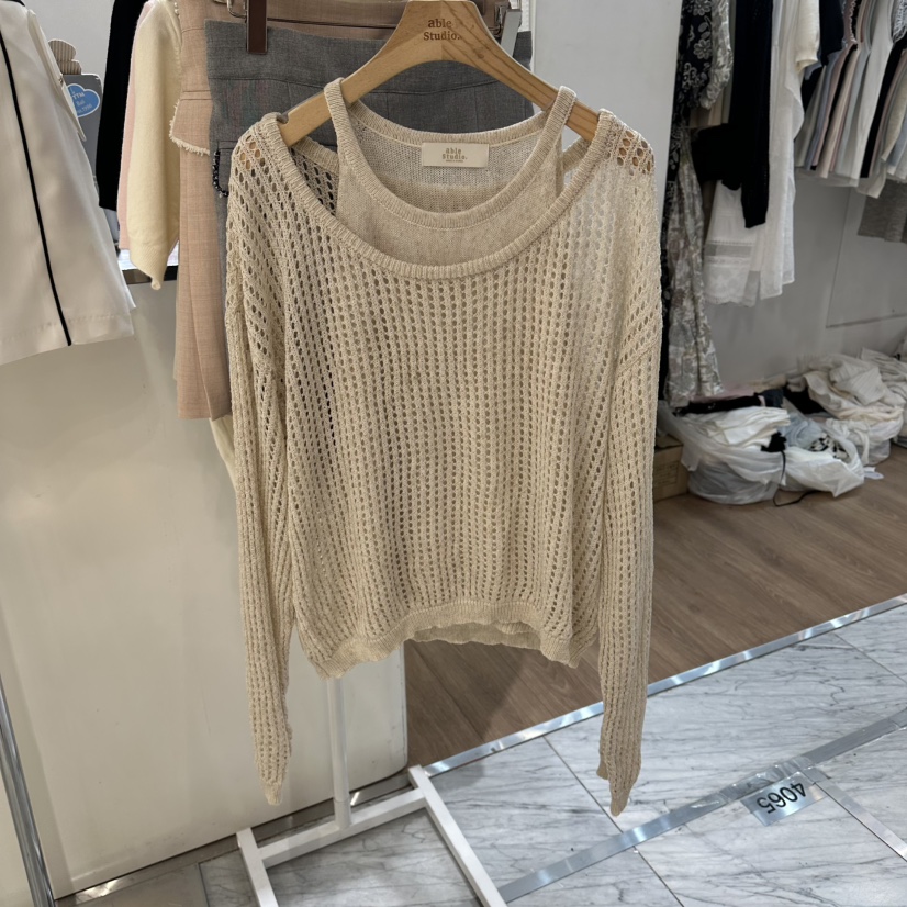 ABLESTUDIO韓國東大門代購女裝新款熱賣職業時尚休閑套裝ABLESTUDIO套裝圖色1