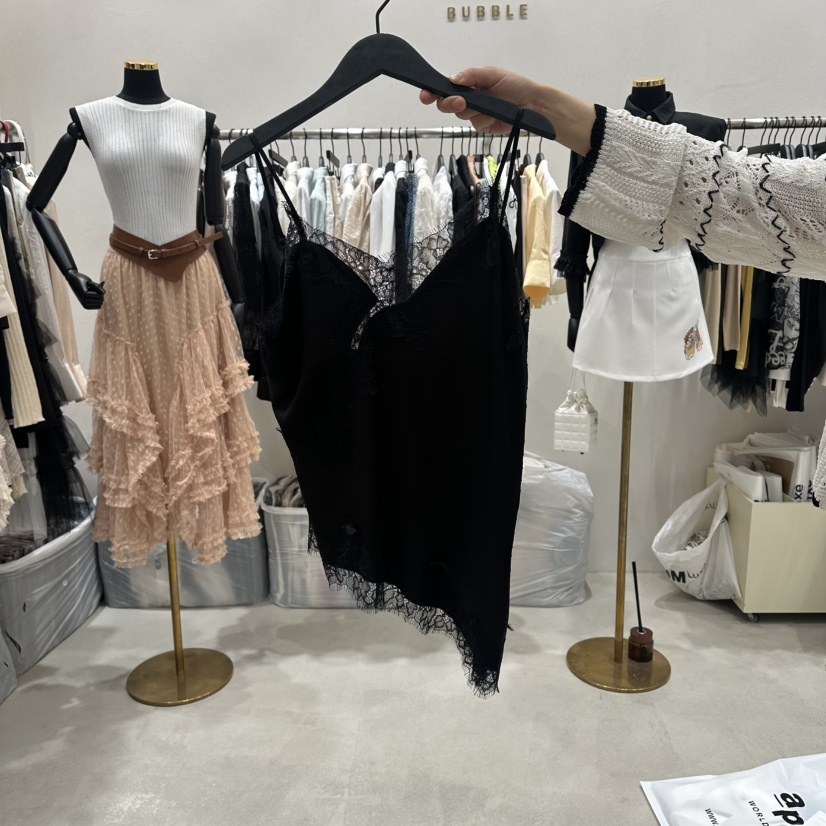 BUBBLE/LOTTIMO韓國直郵女士新款推薦休閑26春夏吊帶背心BUBBLE/LOTTIMO吊帶/背心圖色1