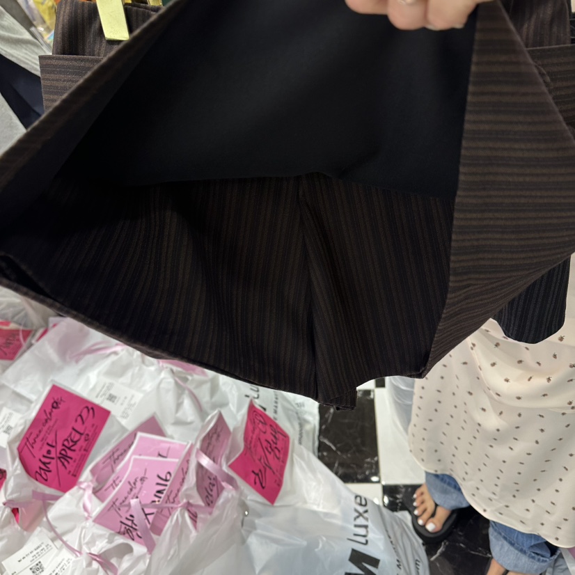 3COLOR韓國東大門直郵女裝新款人氣裙褲含腰帶Three color裙褲