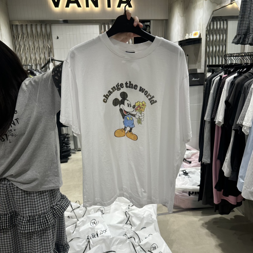 VANTA韓國東大門代購女士新品熱賣26春夏休閑推薦職業T恤VANTAT恤圖色1