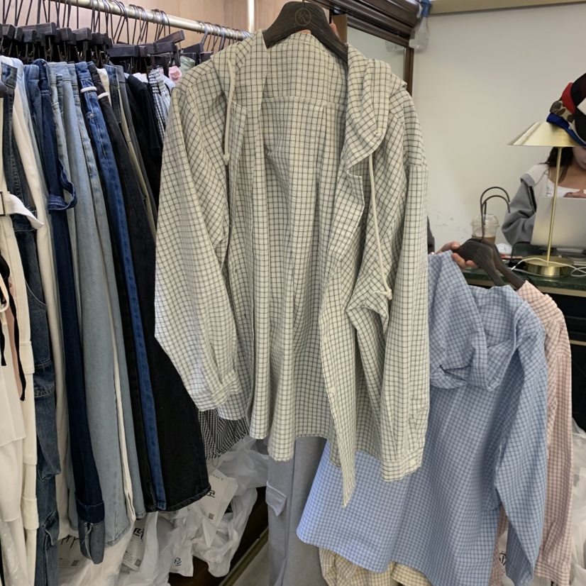 VIRKIN韓國直郵女裝新款26春夏休閑熱賣推薦時尚襯衫蕾絲衫VIRKIN襯衫/蕾絲衫圖色2