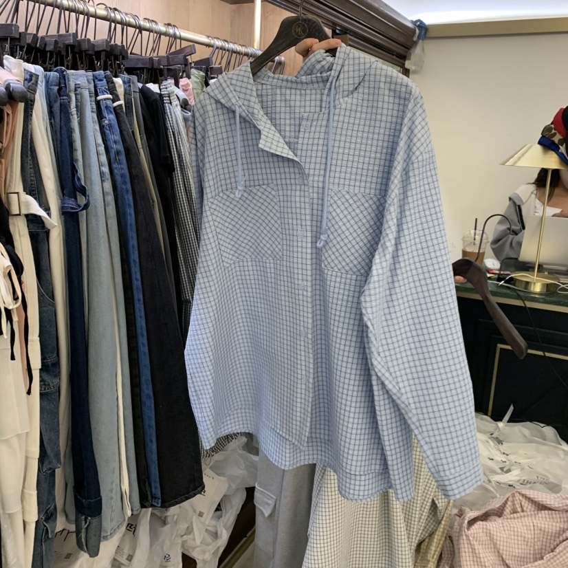 VIRKIN韓國直郵女裝新款26春夏休閑熱賣推薦時尚襯衫蕾絲衫VIRKIN襯衫/蕾絲衫圖色3