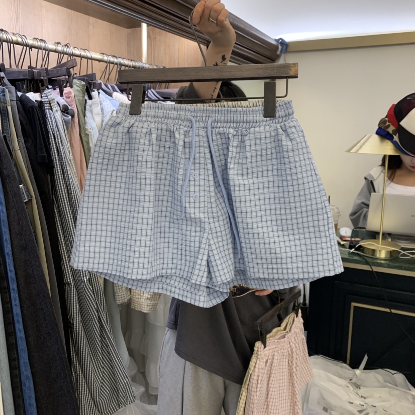 VIRKIN韓國代購女士新款休閑人氣26春夏推薦時尚職業短褲VIRKIN短褲圖色3