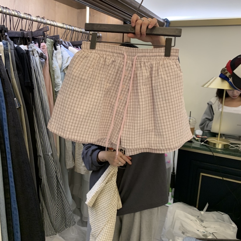 VIRKIN韓國代購女士新款休閑人氣26春夏推薦時尚職業短褲VIRKIN短褲圖色4