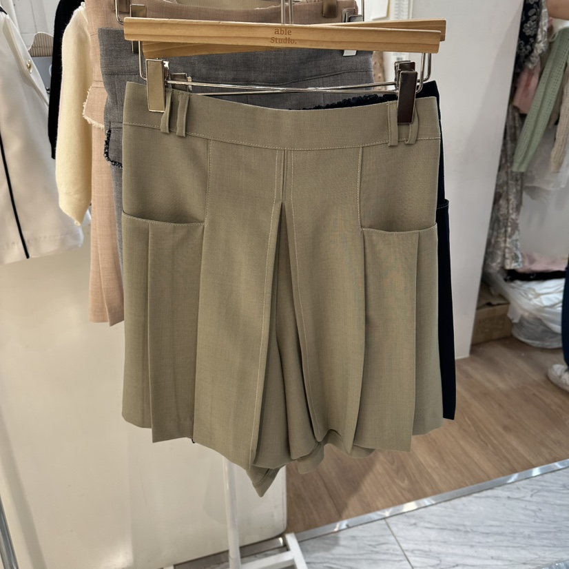 ABLESTUDIO韓國直郵實拍女士新款推薦休閑時尚26春夏短褲ABLESTUDIO短褲圖色2