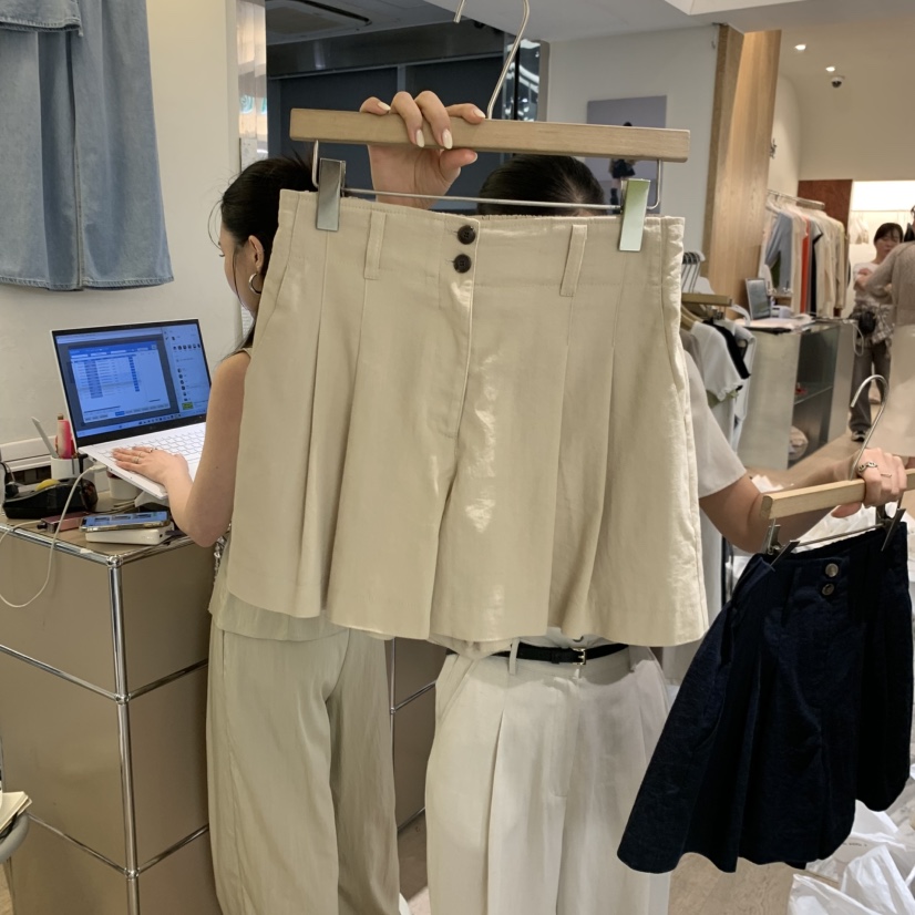 W AND J韓國直郵女士新款熱賣休閑推薦26春夏時尚職業短褲W AND J短褲圖色1