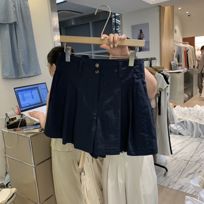 W AND J韓國直郵女士新款熱賣休閑推薦26春夏時尚職業短褲W AND J短褲圖色2