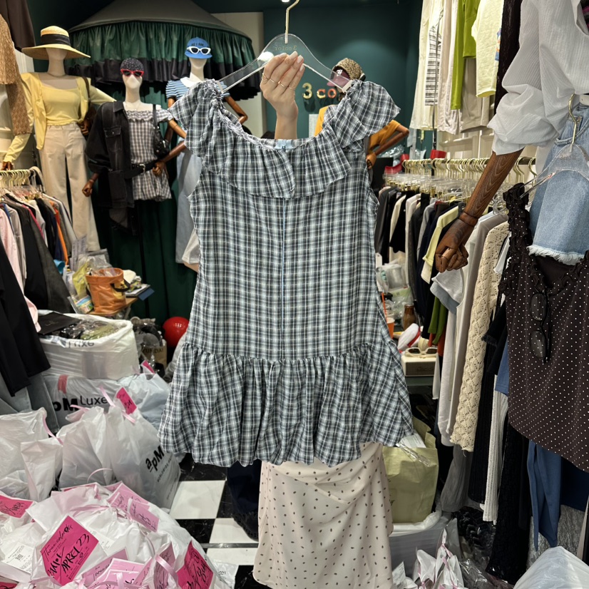 3COLOR韓國直郵實拍女士新品熱賣連衣裙Three color連衣裙