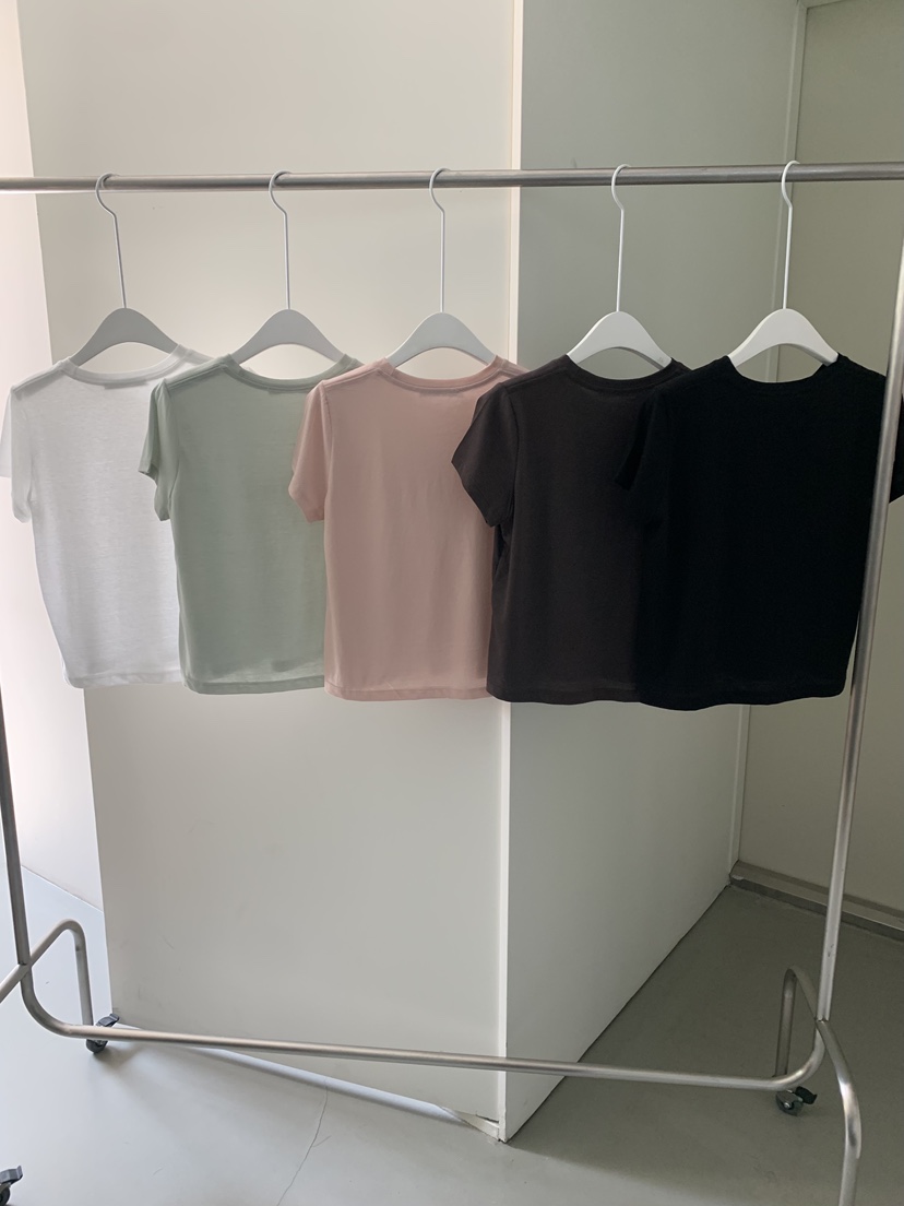 SHOP POSTER韓國直郵女士新品休閑職業26春夏時尚熱賣T恤SHOP_POSTERT恤