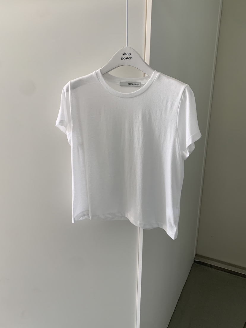 SHOP POSTER韓國直郵女士新品休閑職業26春夏時尚熱賣T恤SHOP_POSTERT恤圖色1