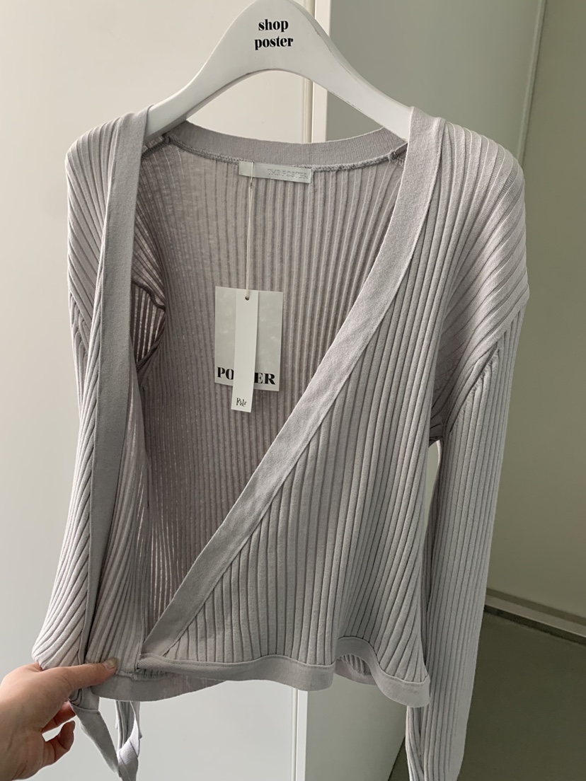 SHOP POSTER韓國東大門直郵女士新款26春夏職業推薦針織衫SHOP_POSTER針織衫