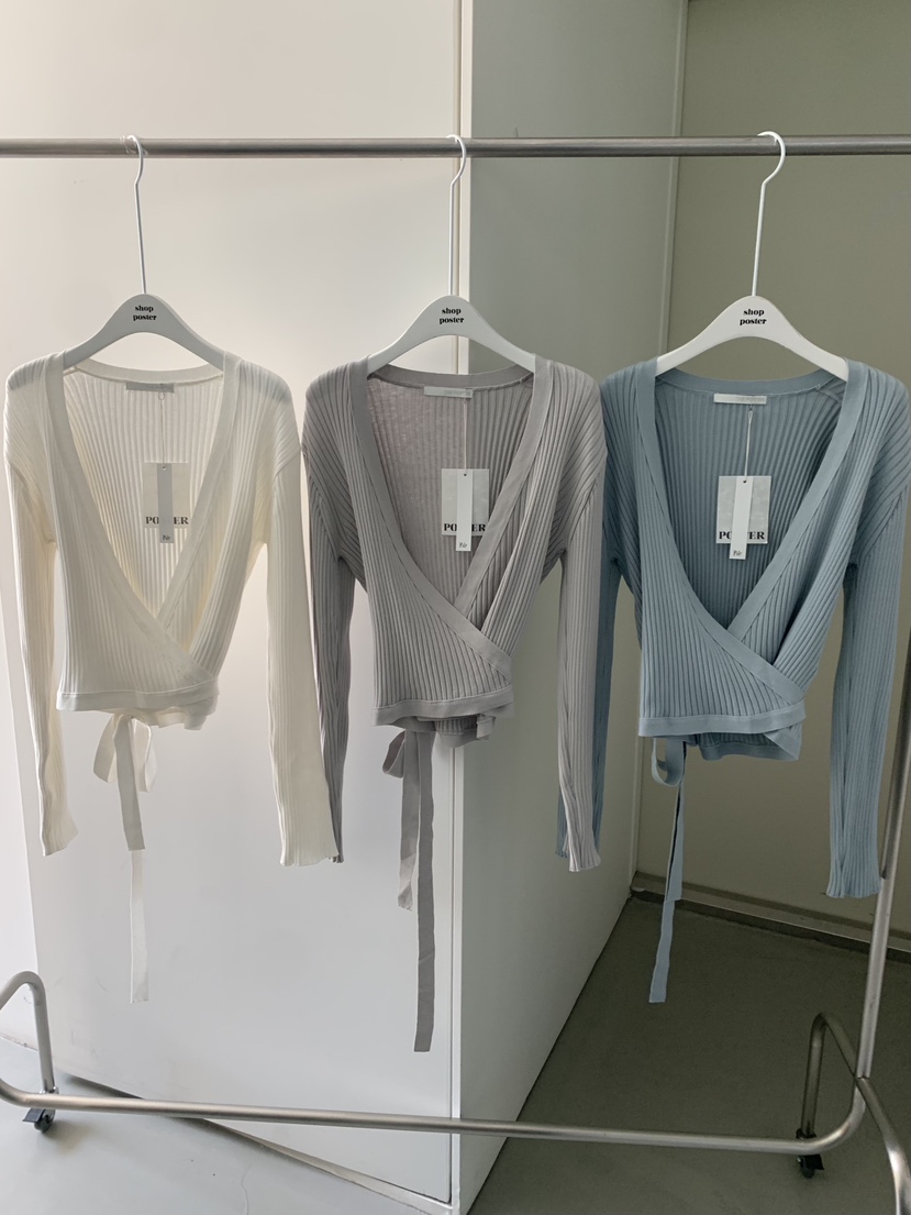 SHOP POSTER韓國東大門直郵女士新款26春夏職業推薦針織衫SHOP_POSTER針織衫