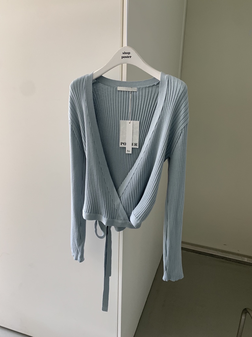 SHOP POSTER韓國東大門直郵女士新款26春夏職業推薦針織衫SHOP_POSTER針織衫圖色2