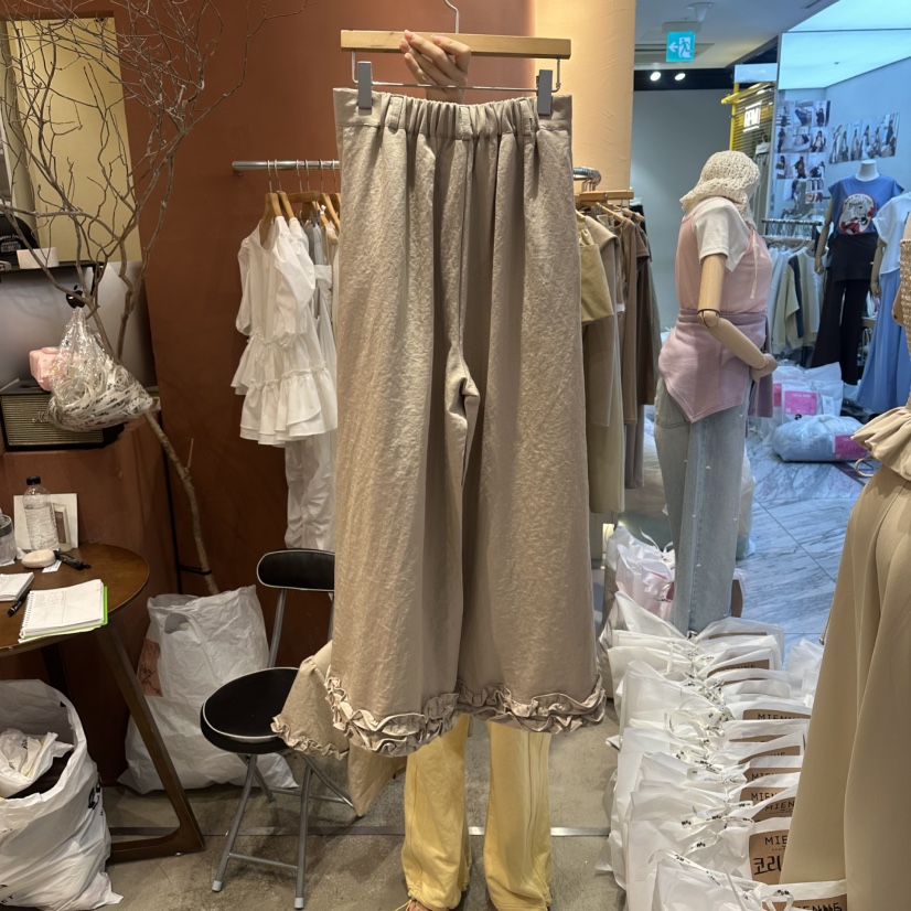 MIENNE韓國代購女士新品人氣休閑26春夏推薦時尚熱賣休閑褲MIENNE休閑褲