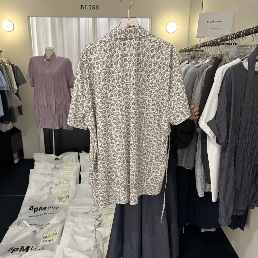 BLISS韓國代購女裝新款推薦職業時尚休閑26春夏襯衫蕾絲衫BLISS襯衫/蕾絲衫