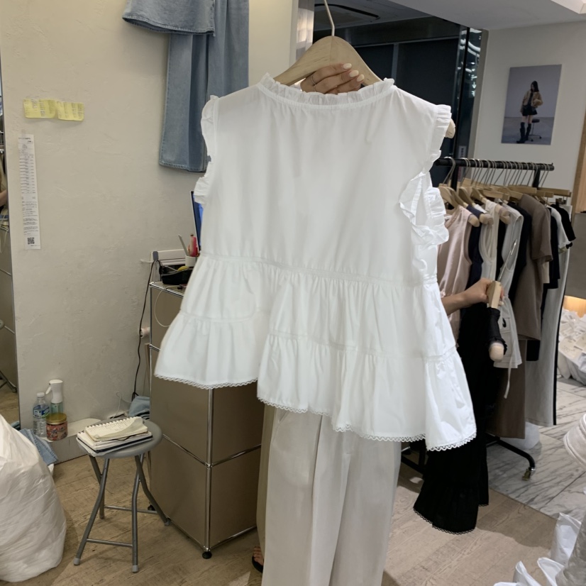 W AND J韓國東大門代購女士新款休閑人氣推薦時尚吊帶背心W AND J吊帶/背心