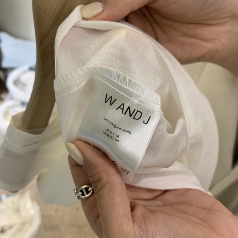 W AND J韓國直郵實拍女裝新款職業休閑推薦熱賣吊帶背心W AND J吊帶/背心