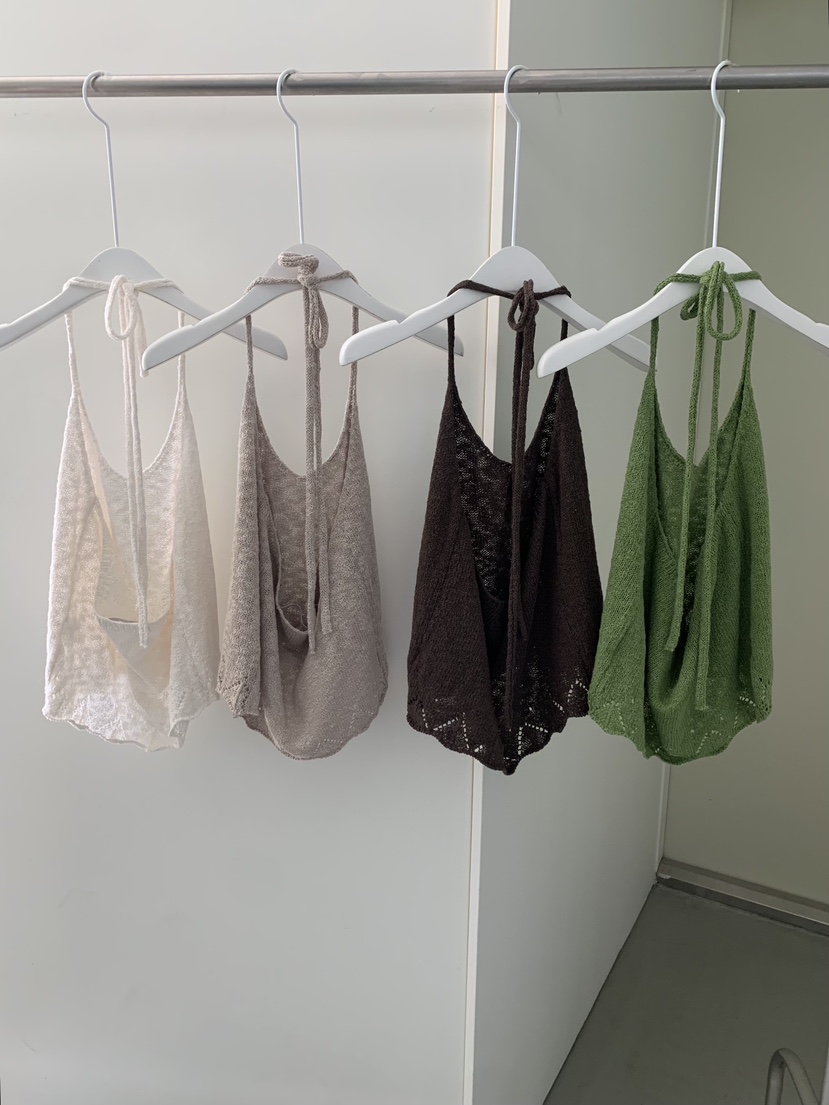 SHOP POSTER韓國直郵實拍女士新款推薦時尚熱賣吊帶背心SHOP_POSTER吊帶/背心