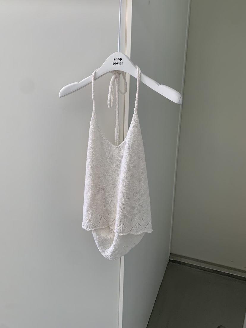 SHOP POSTER韓國直郵實拍女士新款推薦時尚熱賣吊帶背心SHOP_POSTER吊帶/背心圖色1