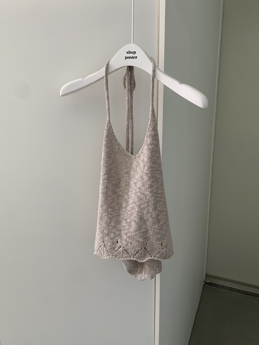 SHOP POSTER韓國直郵實拍女士新款推薦時尚熱賣吊帶背心SHOP_POSTER吊帶/背心圖色2