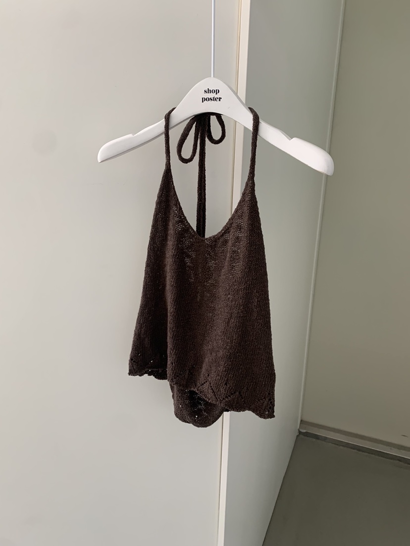 SHOP POSTER韓國直郵實拍女士新款推薦時尚熱賣吊帶背心SHOP_POSTER吊帶/背心圖色4