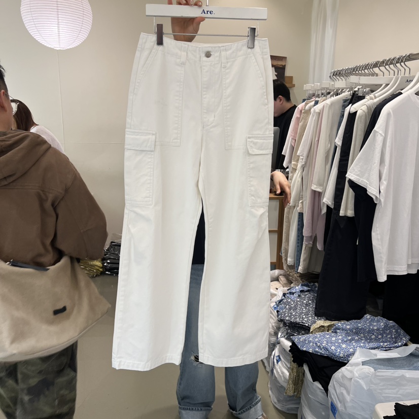 ARE韓國直郵實拍女裝新款26春夏推薦休閑熱賣時尚職業休閑褲ARE YOU/ARE休閑褲圖色1