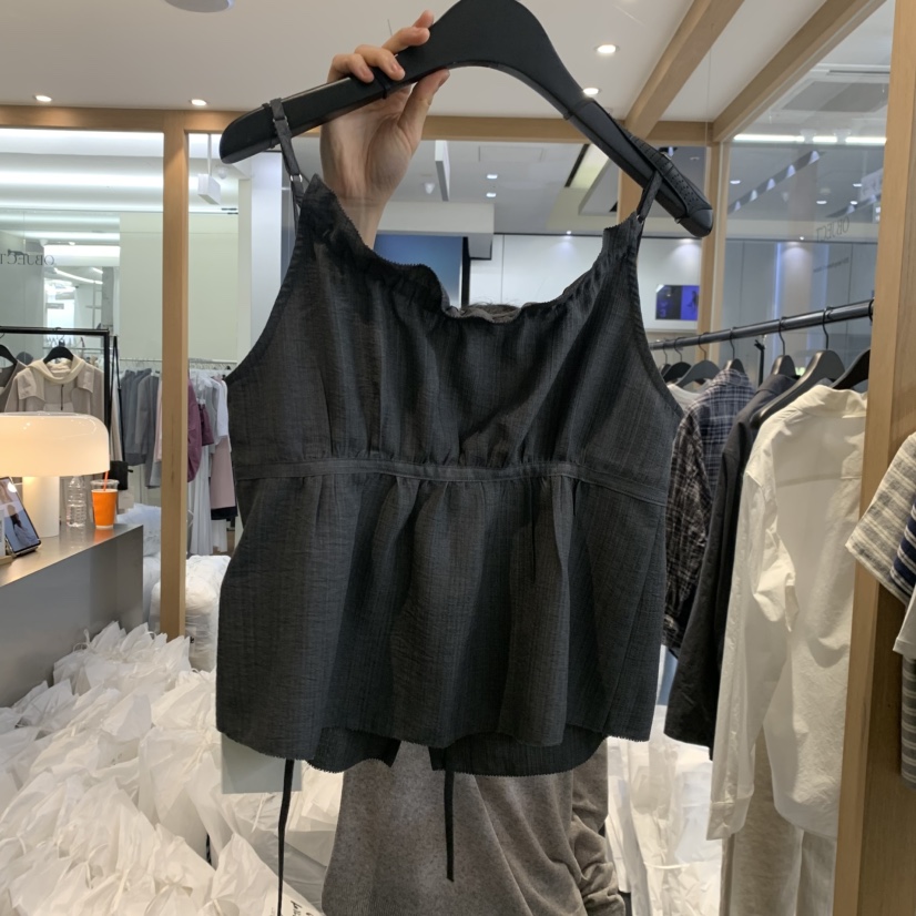 OBJECT韓國東大門代購女士新品時尚職業26春夏人氣吊帶背心OBJECT吊帶/背心圖色2
