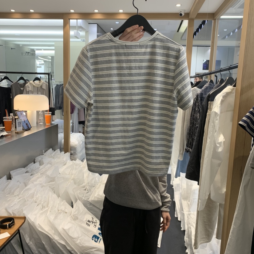 OBJECT韓國代購女裝新品熱賣26春夏人氣時尚職業休閑T恤棉布OBJECTT恤