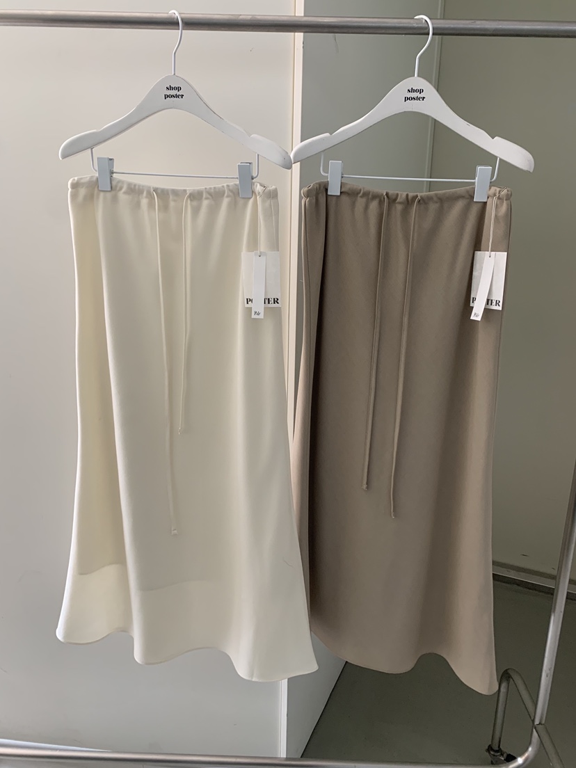 SHOP POSTER韓國直郵女裝新款熱賣26春夏人氣推薦休閑長裙SHOP_POSTER長裙