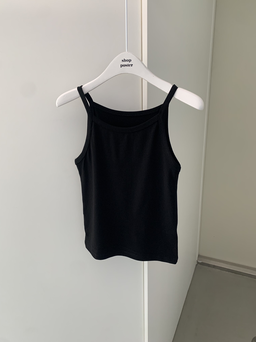 SHOP POSTER韓國直郵實拍女裝新品時尚熱賣吊帶背心羅紋SHOP_POSTER吊帶/背心圖色4