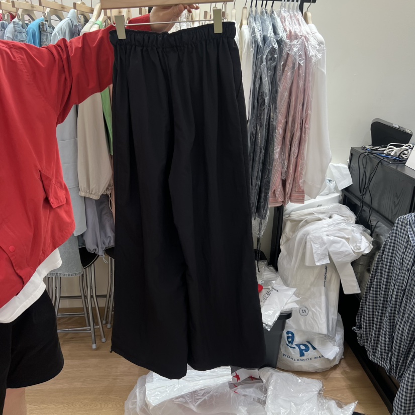 SPAGHETTI韓國直郵女士新款26春夏時尚休閑推薦休閑褲尼龍spaghetti休閑褲