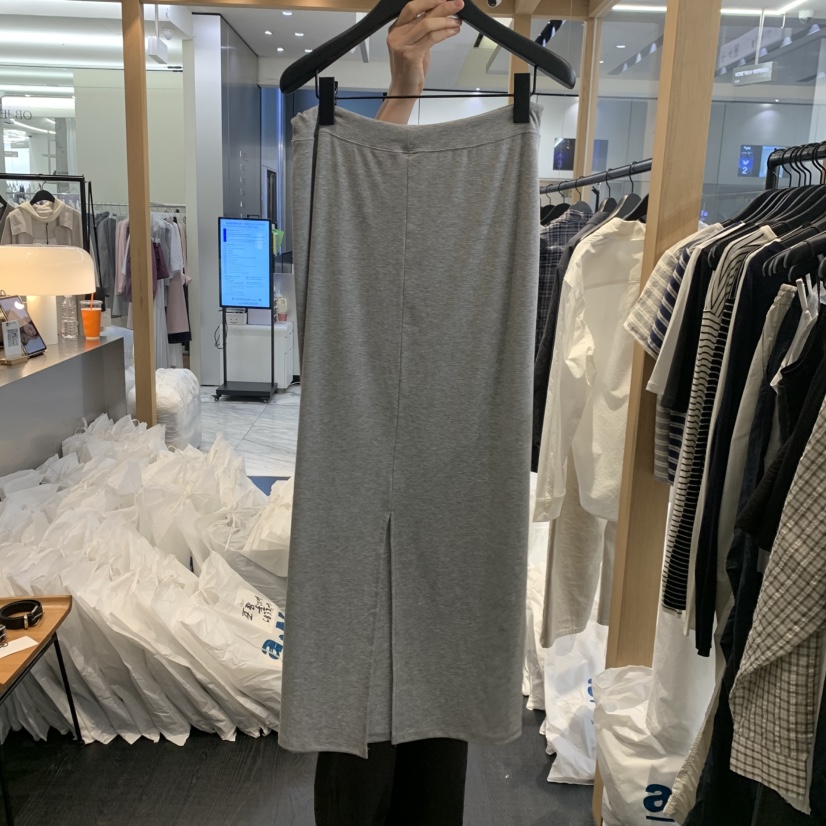 OBJECT韓國東大門直郵女士新款休閑職業推薦人氣熱賣長裙OBJECT長裙