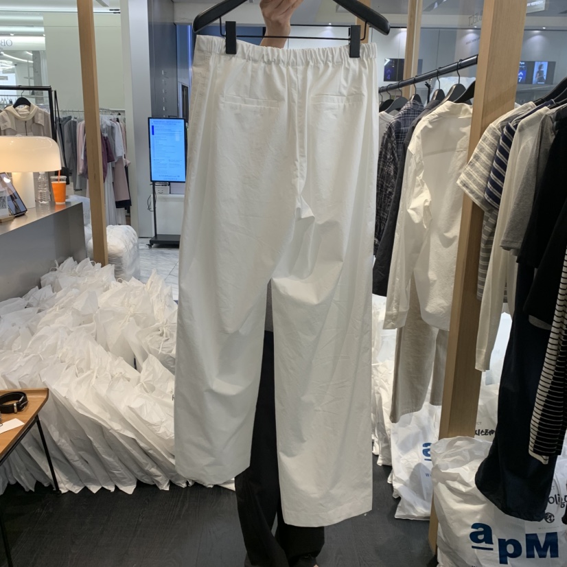 OBJECT韓國直郵實拍女士新品職業休閑推薦26春夏時尚休閑褲OBJECT休閑褲