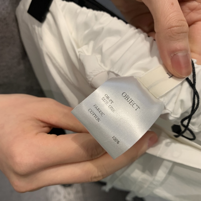 OBJECT韓國直郵實拍女士新品職業休閑推薦26春夏時尚休閑褲OBJECT休閑褲