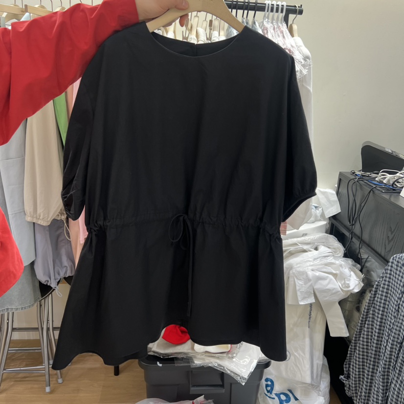 SPAGHETTI韓國直郵實拍女士新品熱賣人氣推薦襯衫蕾絲衫棉質spaghetti襯衫/蕾絲衫圖色3