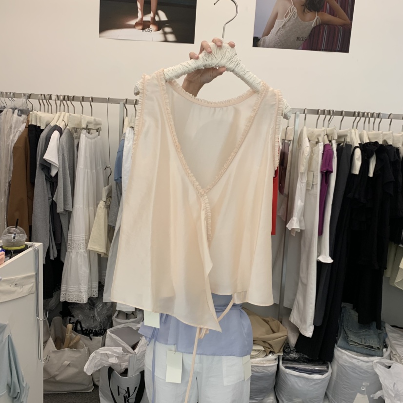 MAG韓國東大門直郵女裝新品推薦休閑人氣26春夏襯衫蕾絲衫MAG襯衫/蕾絲衫